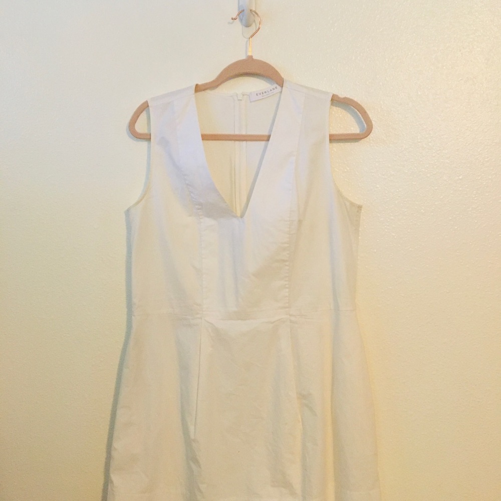Everlane Poplin Summer Dress
